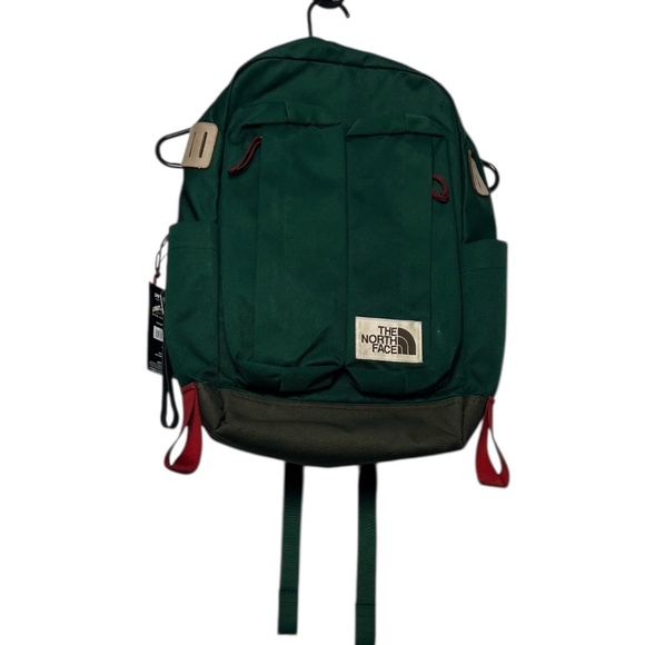 The North Face Green Backpack – Unisex Daypack, 100% Polyester, Pre-Owned - Picture 1 of 12